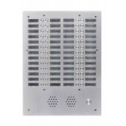 Plaque a.v alu 6mm 4r 52bp - URMET 7774/52