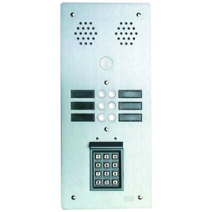 Plaq alu 6mm 2r 4t + s30 ecla - URMET 7772/4C