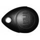 Clé de proximité résident noire avec oeillet métallique - URMET MEMOPROX
