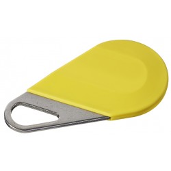 Badge type porte clé JAUNE HECV2J - Aiphone 150008