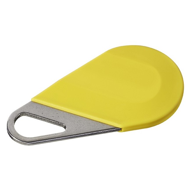 Badge type porte clé JAUNE HECV2J - Aiphone 150008