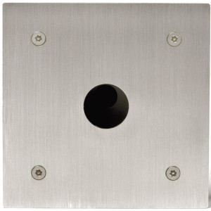 Boîtier inox encastrable pour lecteur VIGIK VBET25 - Aiphone 120102