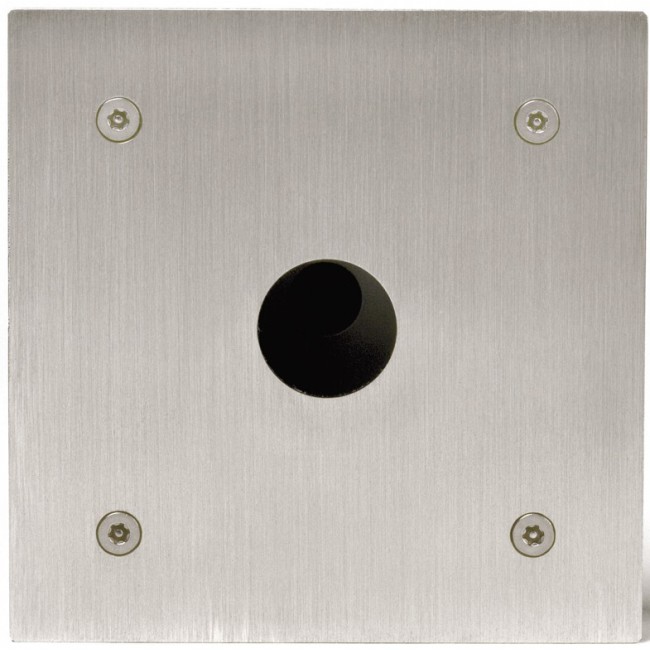 Boîtier inox encastrable pour lecteur VIGIK VBET25 - Aiphone 120102