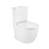 Cuvette de WC au sol MERIDIAN en porcelaine Ronde et Blanche - ROCA A342248000