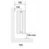 Radiateur chauffage central ACOVA CLARIAN Vertical Double 820W RXD04-160-020