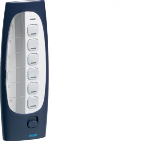 Téléco. 6 BP 18E KNX radio QL - TEBIS  HAGER TU418