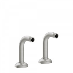Adaptateur coudé baignoire/douche 2 unités avec silencieux - TRES 24287101AC