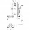 Kit de douche thermostatique - TRES 24216402LV