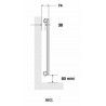 Radiateur chauffage central ACOVA KEVA PREM'S Vertical Simple 698W HKS-200-028