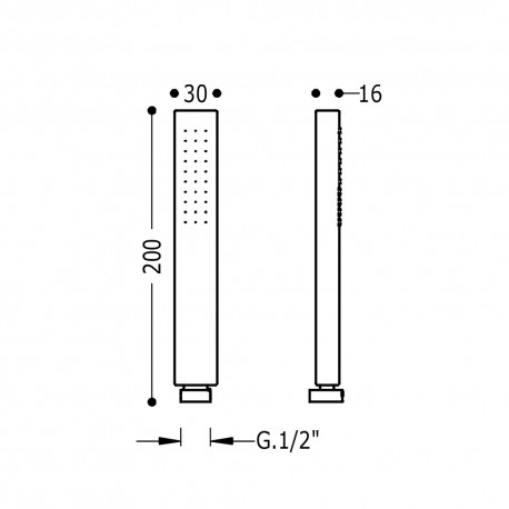 Douche anticalcaire CLASS  - TRES 29963108