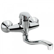 Mitigeur évier mural  200 mm - TRES 17032002