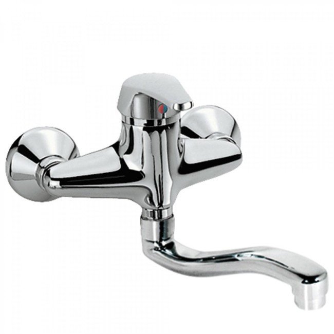 Mitigeur évier mural  200 mm - TRES 17032002