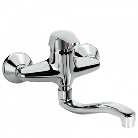 Mitigeur évier mural  200 mm - TRES 17032002