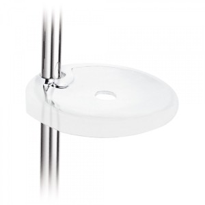 Porte‑savon pour barre coulissante Ø 18 mm. ‑ Ø 24 mm. - TRES 53463705