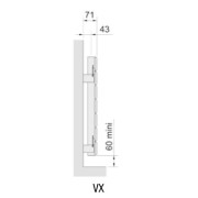 Radiateur chauffage central ACOVA - FASSANE horizontal  528W VX-051-090