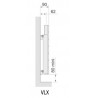 Radiateur chauffage central ACOVA - FASSANE horizontal ailettes 927W V6LX-051-100