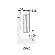 Radiateur chauffage central ACOVA - FASSANE Pack plinthe  482W CVXD-029-090