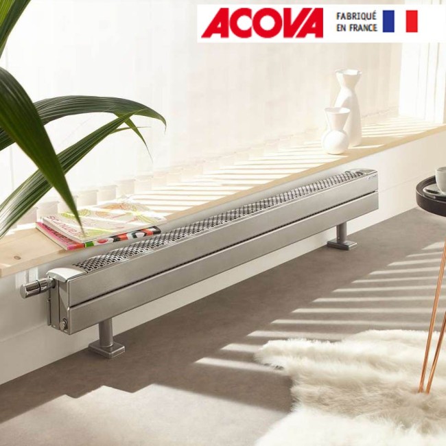 Radiateur chauffage central ACOVA - FASSANE Pack CLXD plinthe  2080W CLXD-029-200