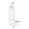 Radiateur chauffage central ACOVA - CLARIAN Vertical simple 610W RX04-200-020