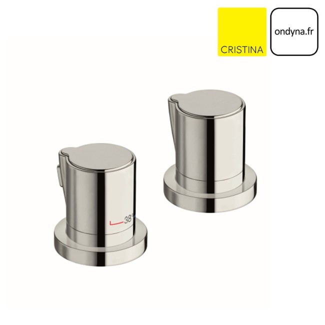 Mitigeur bain douche sur gorge  thermostatique NEW DAY - CRISTINA ONDYNA XE14251