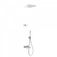 Kit de baignoire thermostatique électronique et encastré SHOWER TECHNOLOGYavec contrôle électronique compris (blanc) - TRES 0928