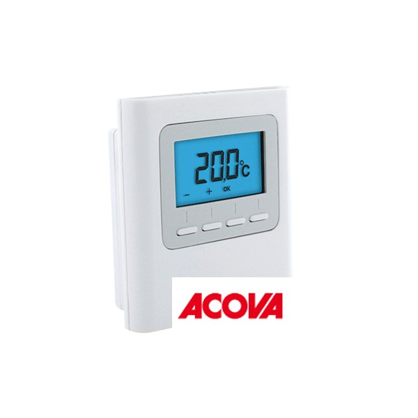 Thermostat d'ambiance RF-X3D Radio Fréquence ACOVA 895570 - Vita Habitat