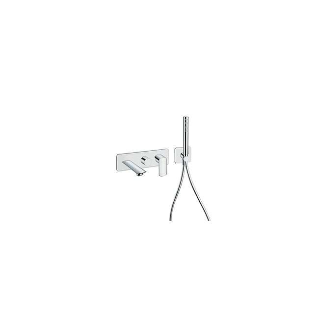 BAIN DOUCHE MURAL PROFILO ENCASTRE 2 SORTIES - CRISTINA ONDYNA PF10251