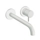 LAVABO MURAL TRIVERDE 2 TROUS BEC 22.5 CM WHITEMAT - CRISTINA ONDYNA TV25924