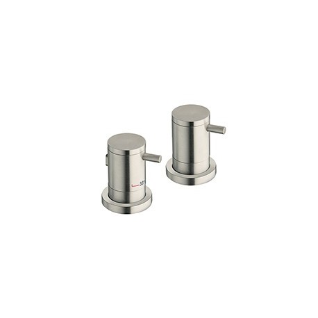 BAIN DOUCHE TRIVERDE SUR GORGE THERMOSTATIQUE 2 SORTIES INOX AISI SX - CRISTINA ONDYNA XX14228