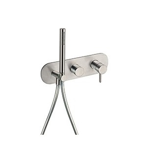 MITIGEUR IX INOX 316 DOUCHE ENCASTRE 2 SORTIES AC DOUCHETTE EX TV618 - CRISTINA ONDYNA IX60228