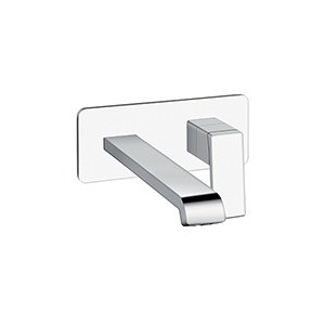 LAVABO MURAL QUADRI S PLAQUE SAILLIE 22.5 CM CHROME EX QS268 - CRISTINA ONDYNA QS25851