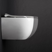 BLOC WC  MINI CIOTOLA SUSPENDU AVEC ABATTANT SOFT CLOSE  NO RIM - CRISTINA ONDYNA WCI3291