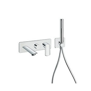 BAIN DOUCHE MURAL PROFILO ENCASTRE 2 SORTIES - CRISTINA ONDYNA PF10251