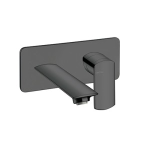 LAVABO MURAL PROFILO  AVEC PLAQUE DROIT BEC 18.5 UP&D BLACKMAT - CRISTINA ONDYNA PF25613