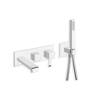 FACADE EXTERNE QUADRI BAIN DOUCHE MURAL 2 SORTIES SANS MECA EX QM108 - CRISTINA ONDYNA QM10251