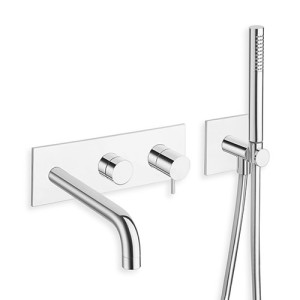 FACADE EXTERNE TRIVERDE BAIN DOUCHE MURAL 3 SORTIES SS MECA EX TV110 - CRISTINA ONDYNA TV10351