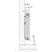 Radiateur electrique Acova ATOLL TECH 1500W inertie fluide - TAXT-150-093/F