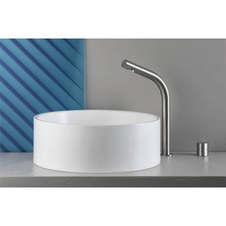 Mitigeur lavabo 2 trous INOX - CRISTINA ONDYNA SX22528