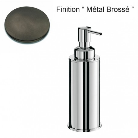 DISTIBUTEUR DE SAVON LIQUIDE A POSER AMBIENTE  METAL BROSSE  - CRISTINA ONDYNA AM72777