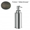 DISTIBUTEUR DE SAVON LIQUIDE A POSER AMBIENTE METAL BROSSE - CRISTINA ONDYNA AM72777