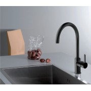 Mitigeur évier bec haut CUCINA PREMIUM Noir - CRISTINA ONDYNA KK50813