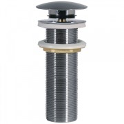 Bonde de lavabo sans trop‑plein  Ø 66 mm CLICK‑CLACK - TRES 13454030 