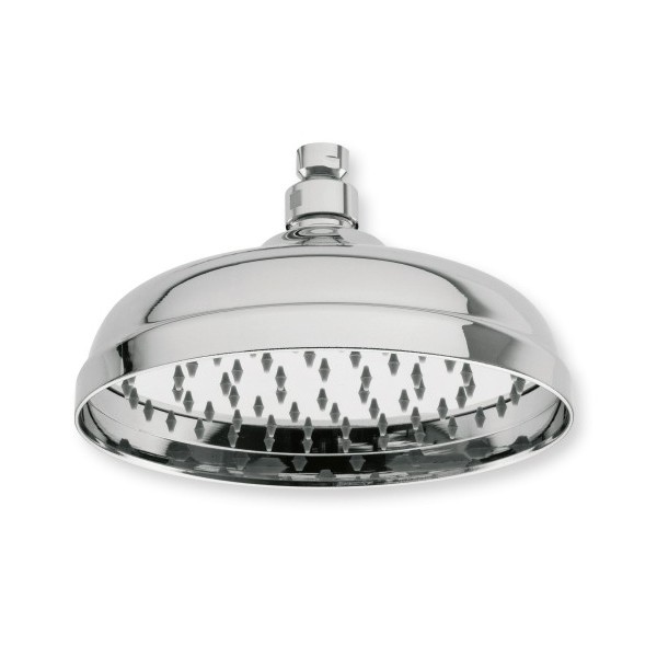 POMME DE DOUCHE RETRO LORD ANTICALCAIRE CHROME 30 CM - CRISTINA ONDYNA  SD42051 - Vita Habitat