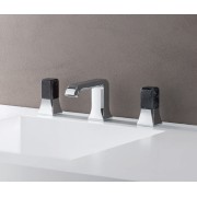 MELANGEUR LAVABO ITALY 3 TROUS  POIGNEE MARQUINIA AVEC VIDAGE UP&DOWN - CRISTINA ONDYNA IT20551MQ 