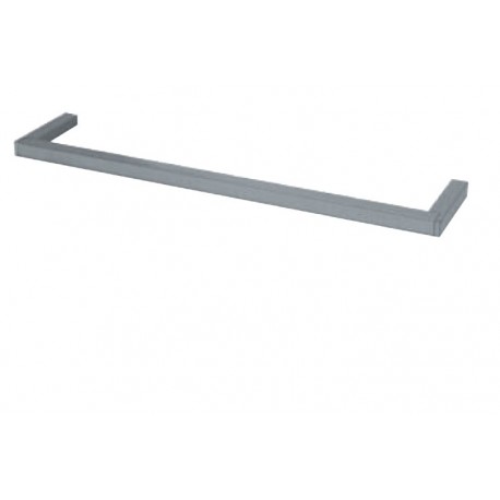 PORTE SERVIETTE  DOMINO 60 CM METAL BROSSE - CRISTINA ONDYNA DM21277 