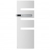 Sèche-serviettes électrique ATLANTIC 1750W (750W+1000W) Mât à gauche SERENIS soufflant