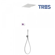 Kit de douche thermostatique électronique encastré SHOWER TECHNOLOGY  - TRES 09286552