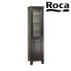 Colonne de salle de bains Gris sombre Satiné CARMEN - ROCA A857137417