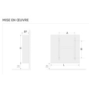 Radiateur chaleur douce ATLANTIC ACCESSIO Digital 2 1500W 524915