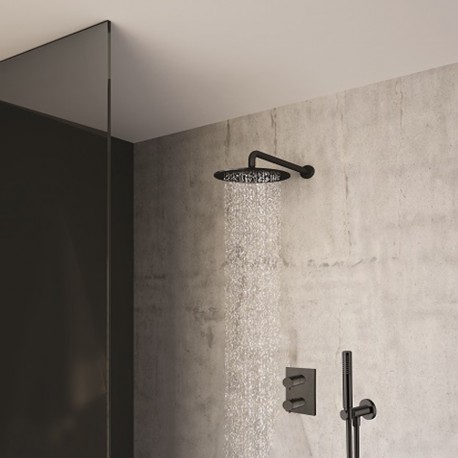 PACK ENCASTRE DOUCHE TRIVERDE THERMO NOIR  - CRISTINA ONDYNA XTV85213